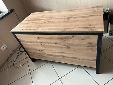 white board: Рабочий стол/стойка в индустриальном стиле - Материал: ЛДСП с — 2