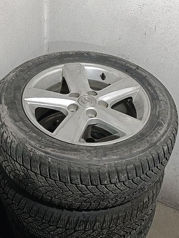 r16 4100: Колеса в сборе 215 / 60 / R 16, Зима, Б/у, Комплект, Легковые, Литые, отверстий - 5 — 9