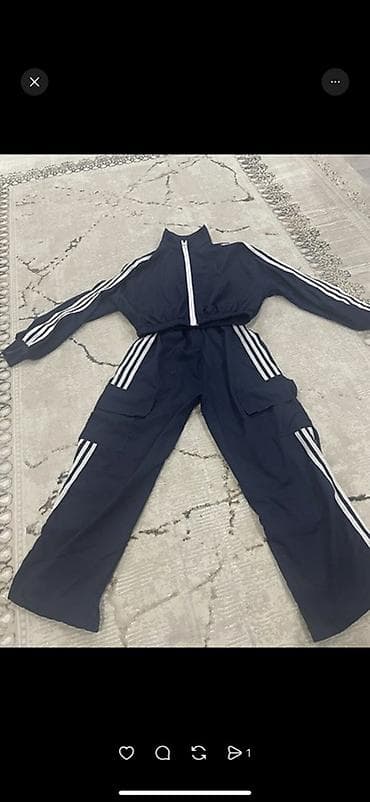 second hand: Спортивные костюмы + рубашка в клетку 1) Спортивный костюм, модель с — 1