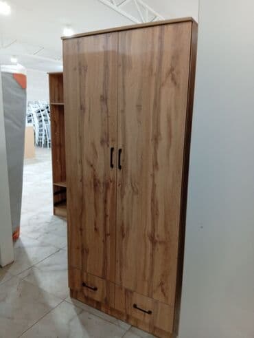 детская кроватка с люлькой и балдахинами: Шкаф для одежды, Новый, Прямой, ЛДСП — 14