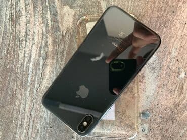 дисплей iphone x: IPhone X, 64 ГБ, Space Gray, Чехол, 100 % — 1