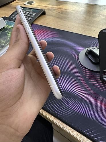 чехлы на iphone 11: IPhone 11, Б/у, 128 ГБ, Белый, Защитное стекло, 87 % — 3