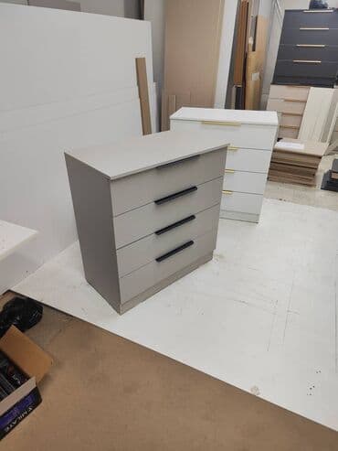 мебель комоды: Комод для одежды, Новый, Без зеркала, ЛДСП, цвет - Бежевый, Платная доставка — 4