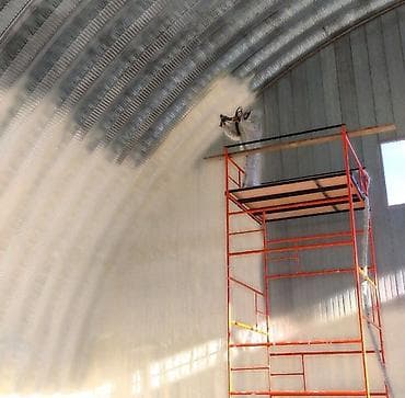 Напыляемая теплоизоляция ППУ (пенополиуретан). - Профессиональное