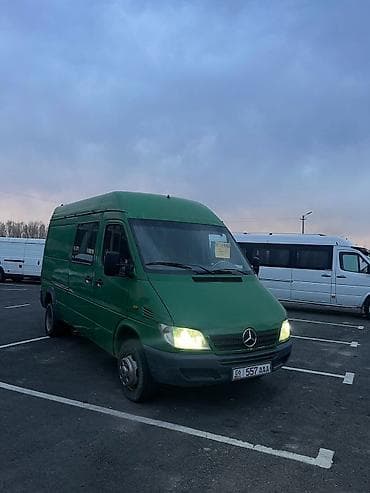 мерседес т 1: Mercedes-Benz Sprinter средний база, высокий крыша), зелёный фургон — 1