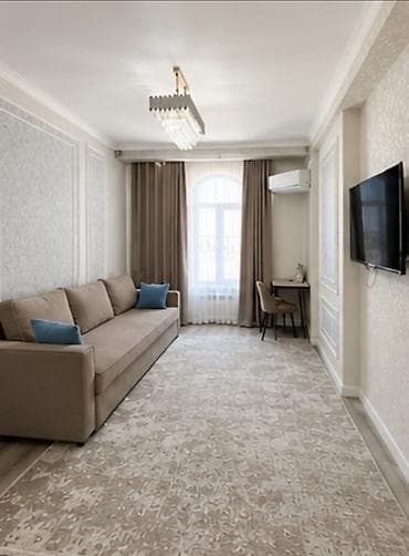 Квартиры: 1 комната, 46 м², Элитка, 10 этаж, Евроремонт — 6