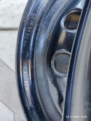 диски опель зафира: Железные Диски R 14 Комплект, отверстий - 5, Б/у — 1