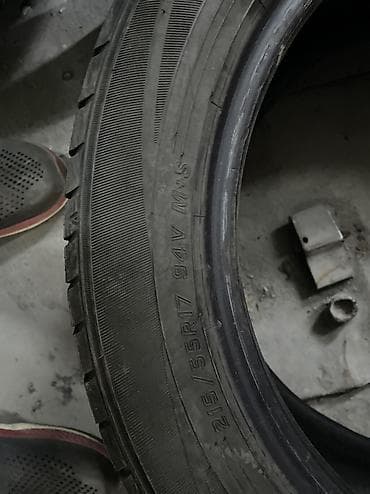 17: Шины 215 / 55 / R 17, Лето, Б/у, Пара, Легковые, Япония, DUNLOP — 4