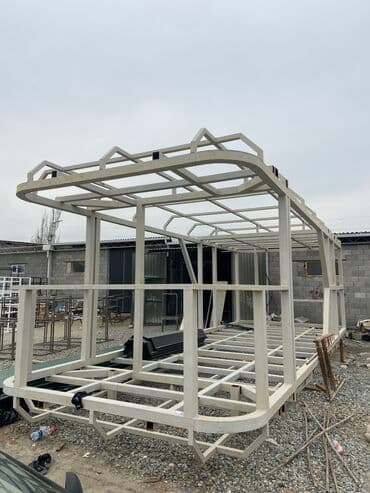 ремонт бытовой техники в г.бишкеке. ремонт микроволновок фото: Выполняем сварочные работы навесы Арка односкатные,конвертные все — 5