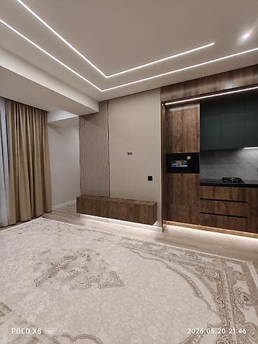 ихлас строй бишкек цены: 2 комнаты, 41 м², Элитка, 3 этаж, Дизайнерский ремонт — 4