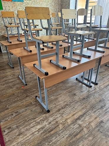 second hend: Продаются 2х ярусные кровати 140 см/70 см с матрасами, шкафы 5ти — 2