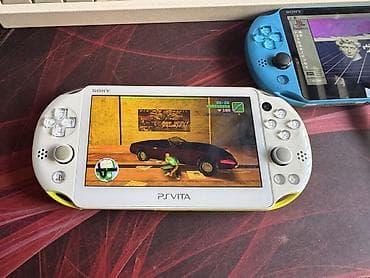sony pl: PlayStation vita slim, белый-лайм, идеальное состояние, полный — 9