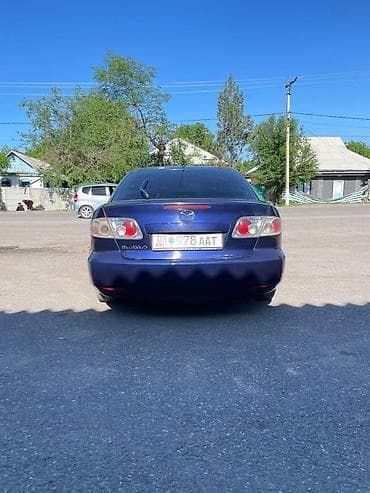 Унаа сатуу: Mazda 6: 2001 г., 2 л, Кол менен иштөөчү, Бензин, Седан — 6