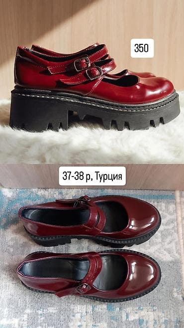 обувь лолита: Туфли и сапоги, Турция, размер 37–38. 1) Лаковые туфли Mary Jane — 1