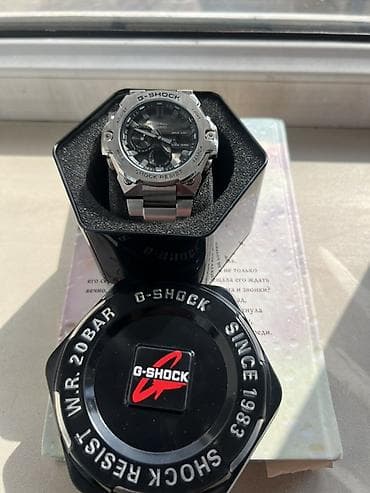 спартивный: Спортивные часы часы, Casio (G-Shock), Таймер и секундомер, Водонепроницаемые, Унисекс, Новый — 2