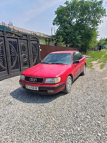 ижара авто: Audi 100: 1992 г., 2.3 л, Кол менен иштөөчү, Бензин, Седан — 1