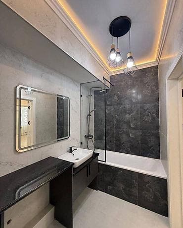bay tash: 2 комнаты, 58 м², Индивидуалка, 5 этаж, Евроремонт — 5