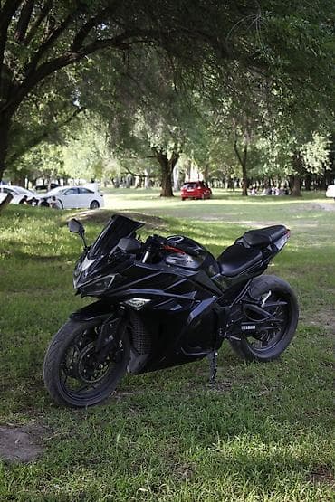 Электро-Спортбайк Yamaha R3 Черный глянец Не нужны права, и номера! — 1