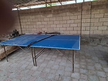 флаг настольный: Теннисный стол для настольного тенниса - Размер: полноразмерный стол — 1