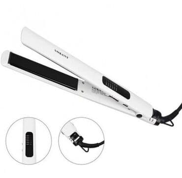 утюжок для волос: Утюжок для волос До 180 °С — 2