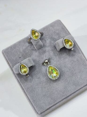 свадебные платья от производителя: Набор украшений, Проба 925, Женские, Новый — 6