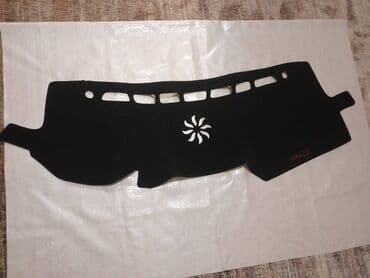 Ворсовые Накидка на панель Toyota, цвет - Черный, Б/у, Самовывоз