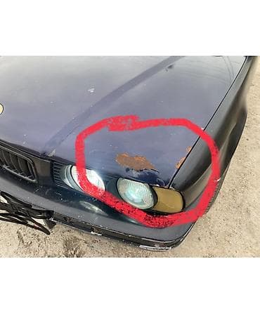 дефлекторы воздуховодов: Капот BMW, Б/у, Оригинал — 3