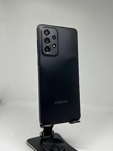 Техника и электроника: Samsung Galaxy A33 5G, Б/у, 128 ГБ, цвет - Черный, 2 SIM — 1
