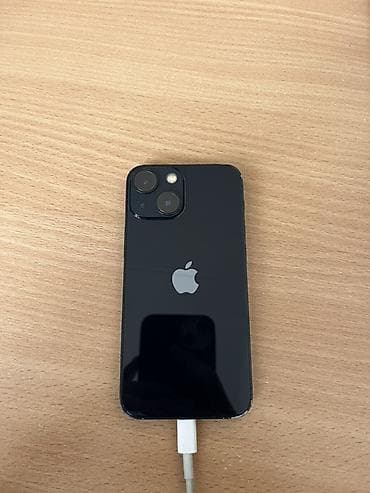 a 13: IPhone 13 mini, Б/у, 128 ГБ, Midnight, Кабель — 1