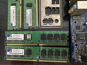 Набор комплектующих для ПК (s775/DDR2/IDE-SATA): - Материнская плата