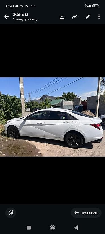 hundai: Hyundai Avante: 2021 г., 1.6 л, Автомат, Гибрид — 4