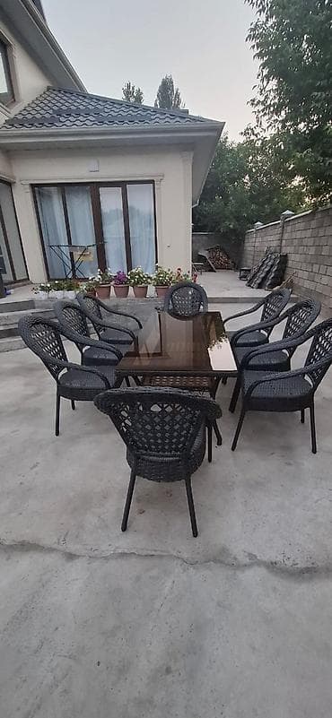 Комплект садовой мебели, Кресла, Ротанг