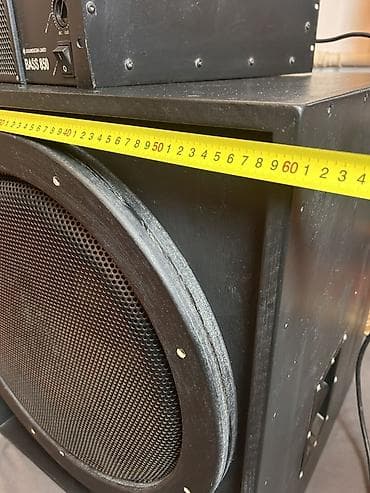 сабвуфер продажа: Сабвуферный комплект. Продаю 2 сабвуфера по 1квт + усилитель — 6