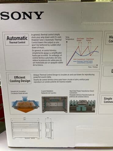 куплю усилитель: Усилитель sony Xplod! Оригинал! 2х канальный усилитель. Гарантия 1год — 8