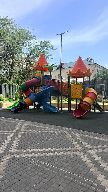 форма школьная: Игровой комплекс «Замок» для детской площадки - Многоуровневый — 1