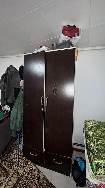 спальные мешок: Спальный гарнитур, Б/у, Шкаф, Кыргызстан — 2