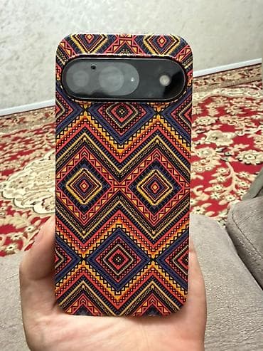 Техника жана электроника: Google Pixel 9, Колдонулган, 128 ГБ, түсү - Кара, 1 SIM, eSIM — 4