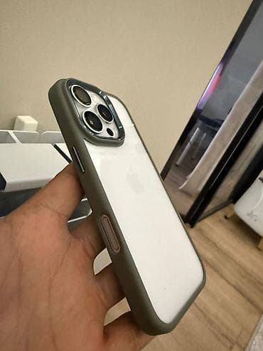 IPhone 16 Pro, Б/у, 256 ГБ, Защитное стекло, Чехол, Кабель, 100 %