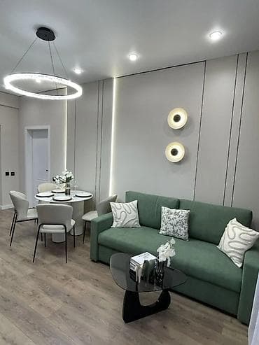 vip kant: 2 комнаты, 58 м², Элитка, 7 этаж, Дизайнерский ремонт — 4