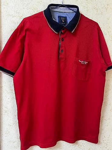 Эркектер кийими: Мужские поло, набор из 3 штук. 1) Fynch-Hatton, размер L (указан на — 3