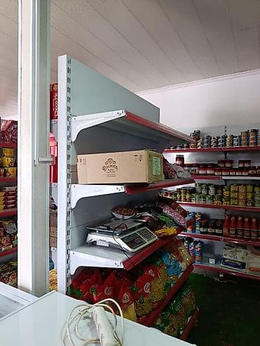 Соода жабдуулары: Торговые стеллажи для магазина - Металлические пристенные и островные — 3