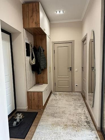 Квартиры: 4 комнаты, 65 м², Элитка, Асанбай мкр Элитка, 4 этаж, Евроремонт — 6