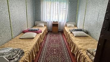 2 rooms: Общежитие/хостел: комнаты для размещения бригад и рабочих и для — 4