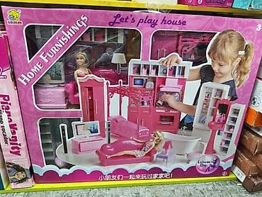 барби дом: Игровой набор для кукол «Home Furnishings – Let’s Play House» (бренд — 1