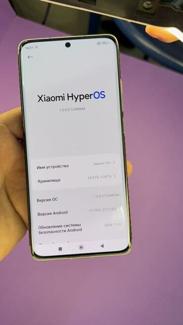 poco m4 цена в бишкеке: Xiaomi, Mi 12X, Б/у, 128 ГБ — 7