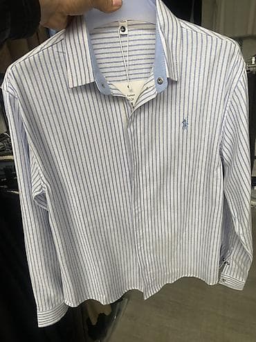 оверсайз рубашка: 📍Адрес Ош жаны базар 14 ряд Б блок 📞+996509093104 Мужская рубашка с — 1