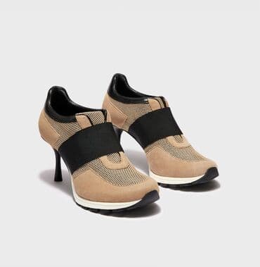 Айымдардын бут кийими: Элегантные и удобные кроссовки на высоком каблуке Кроссовки Tepper — 1