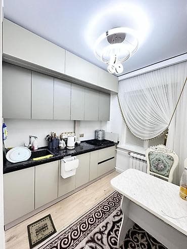 продажа квартир в кант: 3 комнаты, 62 м², 105 серия, 1 этаж, Дизайнерский ремонт — 4