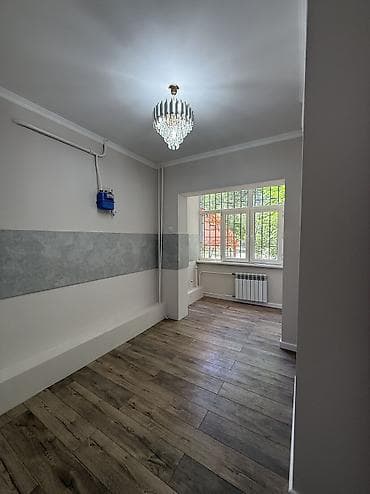 23000 som flat: 2 комнаты, 60 м², 106 серия, 1 этаж, Евроремонт — 5