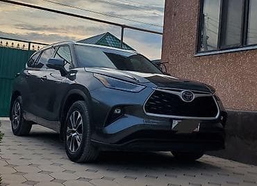 машина в росрочку: Toyota Highlander: 2021 г., Гибрид, Кроссовер — 1